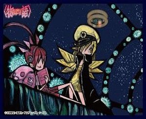 Klockworx Sleeve Collection Vol.56 Monogatari Series Mayoi Hachikuji & Shinobu Oshino (Card Sleeve)