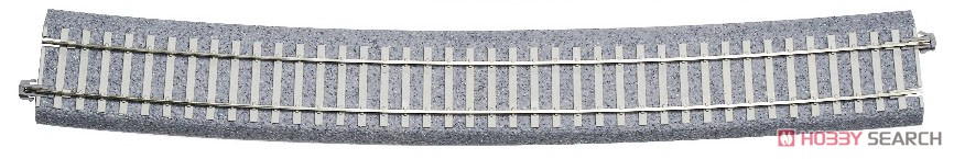 (HO) Unitrack Concrete Tie Superelevated Large Curved Track R1606-11.25 (4 Pieces) (Model Train) Item picture1