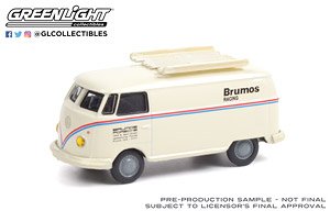 Club V-Dub #13 フォルクスワーゲン タイプ2 パネルバン BRUMOS PORSCHE (ミニカー)