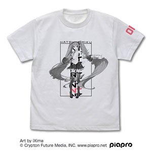 Hatsune Miku NT T-Shirt White S (Anime Toy)