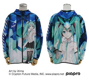 Hatsune Miku NT Full Graphic Dry Parka M (Anime Toy)