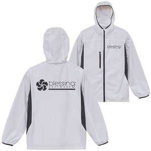 Saekano: How to Raise a Boring Girlfriend Fine Blessing Software (6 Years Later Ver.) Micro Ripstop Zip Parka White M (Anime Toy)