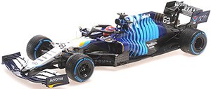 ウィリアムズ レーシング メルセデス FW43B ジョージ・ラッセル ベルギーGP 2021 2位入賞 (ミニカー)