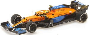 マクラーレン F1 チーム MCL35M ランド・ノリス イタリアGP 2021 2位入賞 (ミニカー)