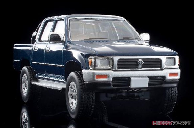 TLV-N255a トヨタ ハイラックス 4WD ピックアップ ダブルキャブ SSR (紺) 95年式 (ミニカー) 商品画像7