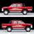 TLV-N256a トヨタ ハイラックス 4WD ピックアップ ダブルキャブ SSR (赤) 91年式 (ミニカー) 商品画像2