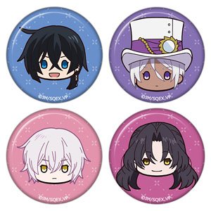 The Case Study of Vanitas Churu Chara Mini Can Badge (Set of 4) (Anime Toy)