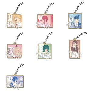 Trading Wooden Tag Strap Part2 Chainsaw Man (Set of 7) (Anime Toy)