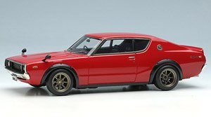 Nissan Skyline 2000 GT-R (KPGC110) 1973 (RS watanabe 8 spork) レッド (ミニカー)