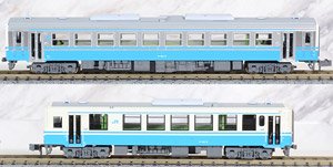 KIHA54 w/Skirt + KIHA32 Round Head Light J.R. Shikoku Color Two Car Set (2-Car Set) (Model Train)