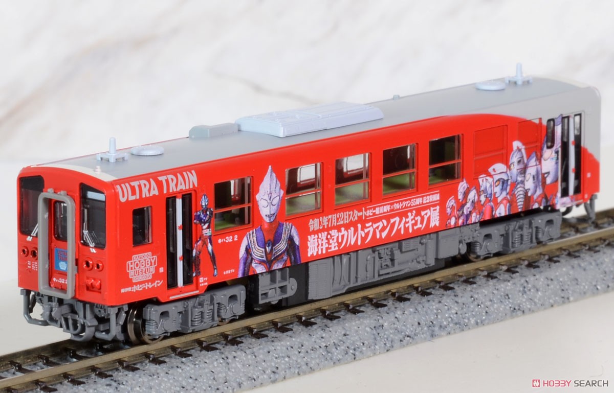 KIHA32 Kaiyodo Hobby Train `Ultra Train-go` (Model Train) Item picture2
