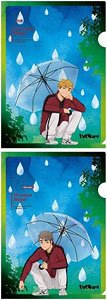 Haikyu!! To The Top Clear File Set (Rain Ver.) Atsumu Miya & Osamu Miya (Anime Toy)