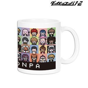 Danganronpa 1-2 Reload Pixel Art Motif Mug Cup Ver.A (Anime Toy)