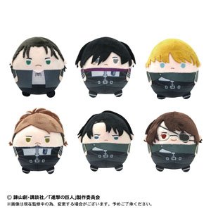 Attack on Titan Fuwakororin (Set of 6) (Anime Toy)
