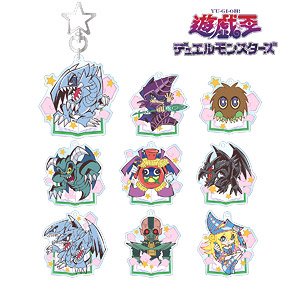 Yu-Gi-Oh! Duel Monsters Trading Toon World Taste Deformed Acrylic Key Ring (Set of 9) (Anime Toy)