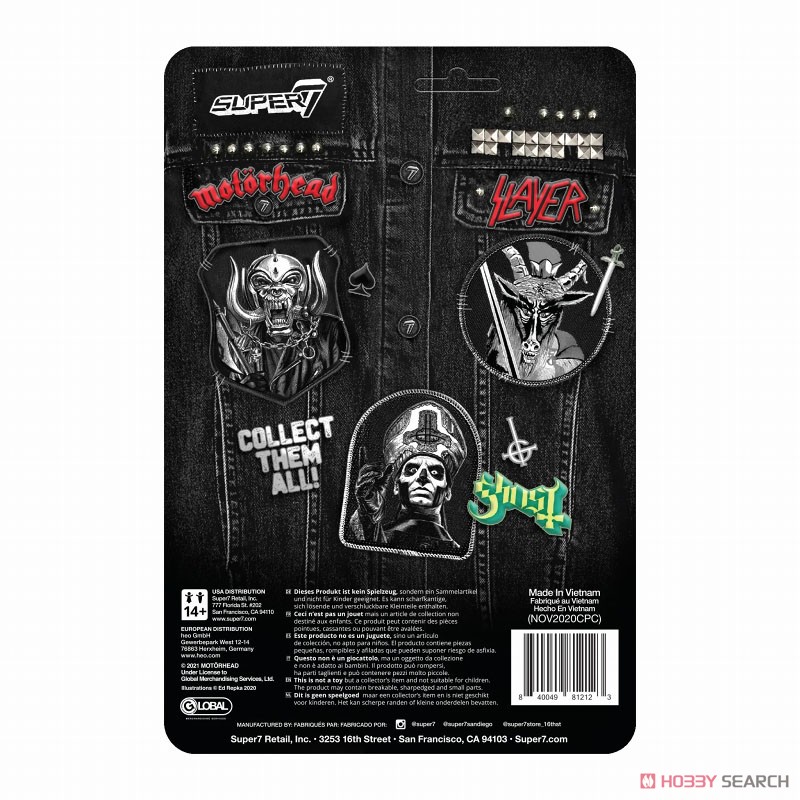 ReAction/ Motorhead War Pig Japanese Chrome Ver (Completed) パッケージ2