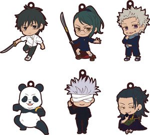 Jujutsu Kaisen 0 the Movie Trading Rubber Mascot (Set of 6) (Anime Toy)
