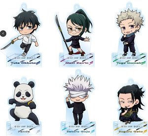 Jujutsu Kaisen 0 the Movie Trading Acrylic Stand Key Ring (Set of 6) (Anime Toy)