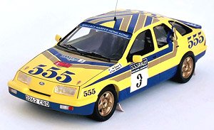 フォード シエラ XR4x4 1987年香港～北京ラリー #3 Ari Vatanen / Kevin Gormley (ミニカー)