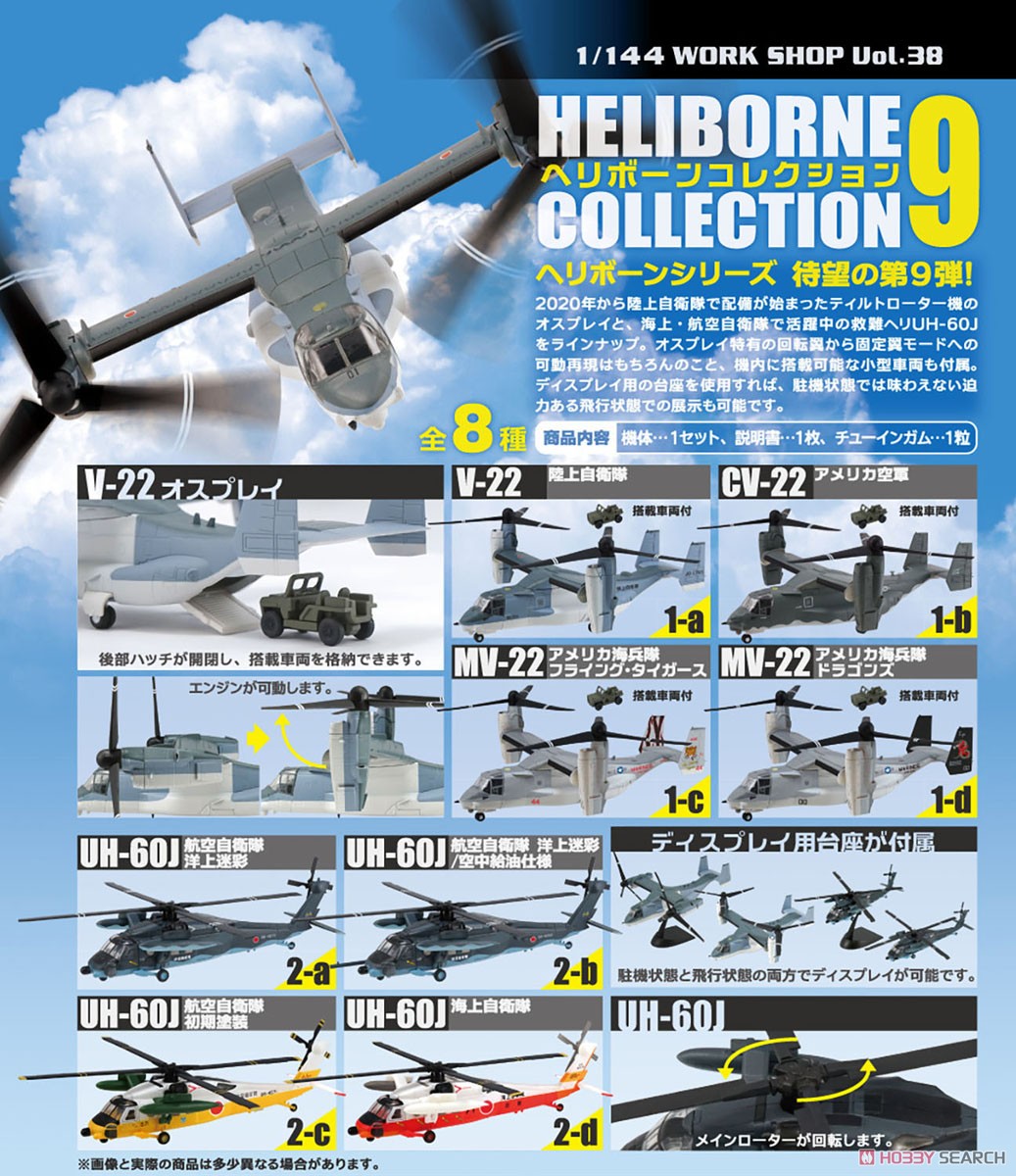 Heliborne Collection 9 (Set of 10) (Shokugan) Other picture1