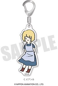 [Romeo lo Spazzacamino] Acrylic Key Ring PlayP-C Bianca (Anime Toy)