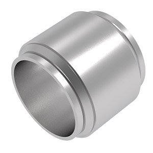 NP Pipe Silver L (20 Pieces) (Metal Parts)