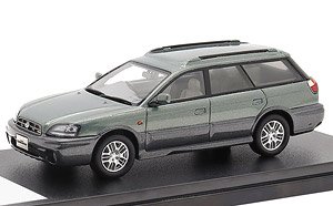 SUBARU LEGACY Lancaster 6 (2001) ミストグリーン・オパール/アッシュグレー・メタリック (ミニカー)