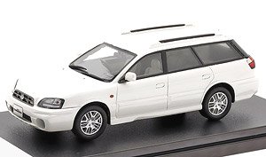 SUBARU LEGACY Lancaster 6 (2001) プレミアムホワイトパール・マイカ (ミニカー)