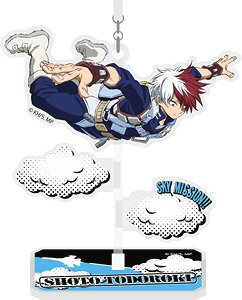 My Hero Academia Yurayura Acrylic Stand (Sky Mission) Todoroki (Anime Toy)