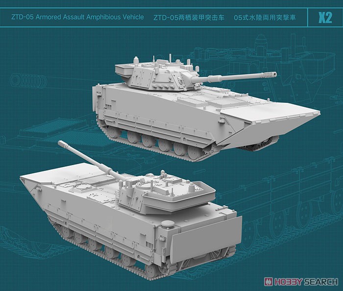 中国人民解放軍 装甲戦闘車両部隊セット 1 (プラモデル) その他の画像6
