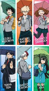 僕のヒーローアカデミア トレーディング ロング缶バッジ (雨の日) (6個セット) (キャラクターグッズ)