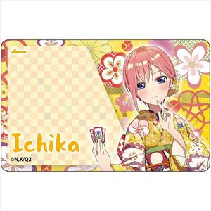 The Quintessential Quintuplets Season 2 Japanese Play IC Card Sticker Ichika Nakano Kimono (Anime Toy)