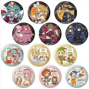 Hatsune Miku x Rascal 2021 Big Can Badge Collection (Set of 12) (Anime Toy)