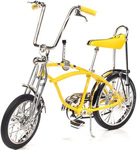 シュウィン `レモン ピーラー` バイシクル イエロー (ミニカー)