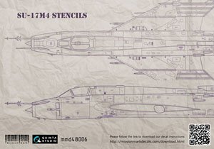 Su-17M4 Stencils (Decal)