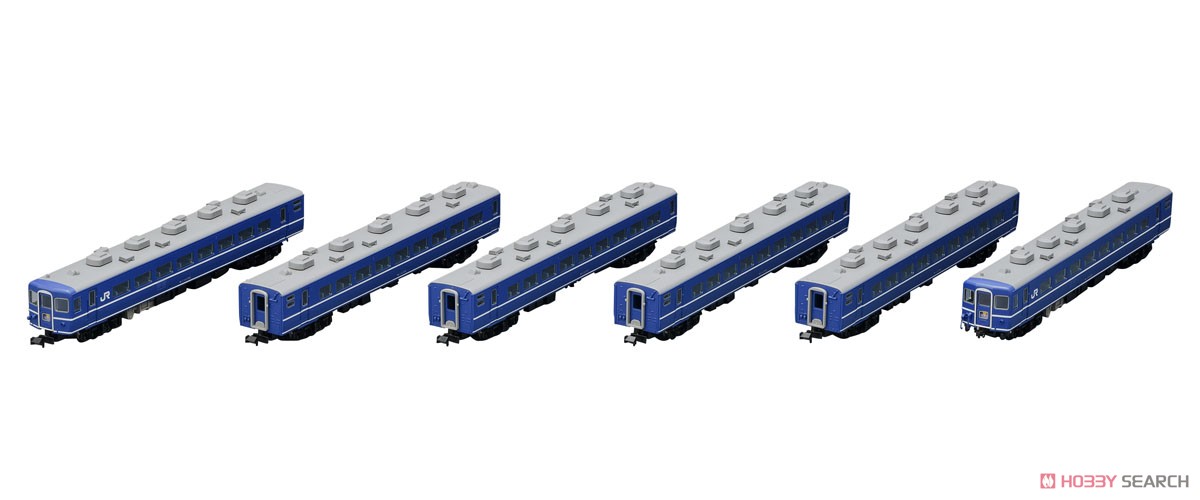 J.R. Coaches Series 14-500 `Kaikyo` Set (6-Car Set) (Model Train) Item picture11