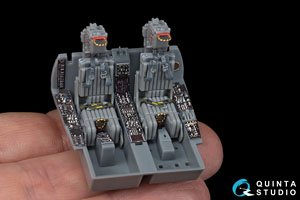 A-6E TRAM Intruder 3D-Printed & Coloured Interior on Decal Paper (for HobbyBoss) (Plastic model)