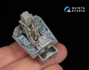 Su-33 3D-Printed & Coloured Interior on Decal Paper (for Minibase) (Plastic model)