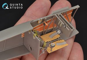 Fokker Dr.1 3D-Printed & Coloured Interior on Decal Paper (for Roden) (Plastic model)