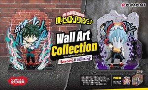 My Hero Academia Wall Art Collection -Heroes&Villains- (Set of 6) (Anime Toy)
