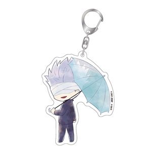 Jujutsu Kaisen 0 the Movie Kasakko Acrylic Key Ring Satoru Gojo (Anime Toy)
