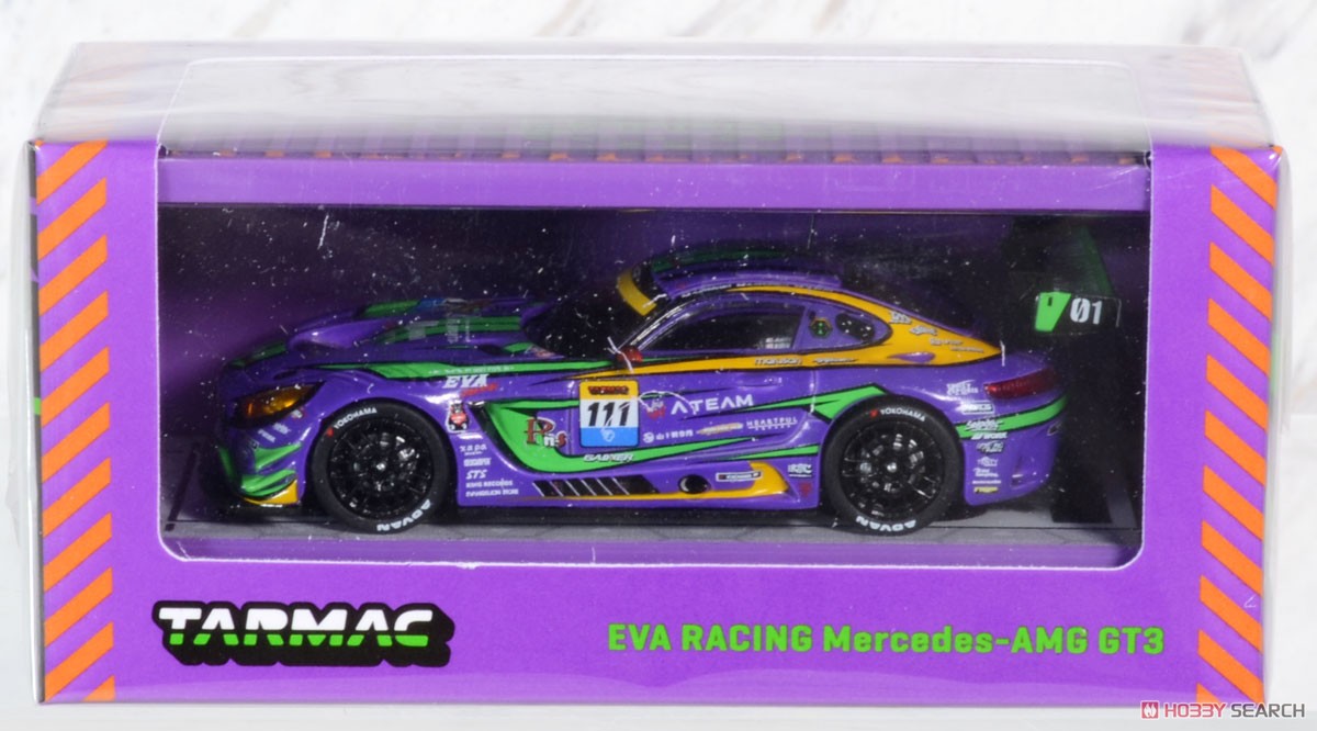 EVA Racing Mercedes-AMG GT3 with Container (Diecast Car) Package1