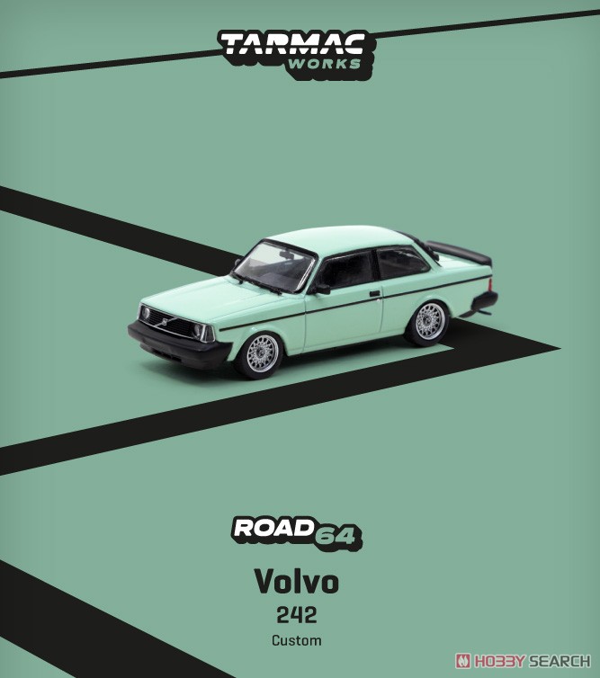 Volvo 242 Custom Green (ミニカー) 商品画像1