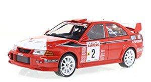 Mitsubishi Charisma GT Evolution VI 1999 Rally Sanremo #2 F.Loix / S.Smeets (Diecast Car)