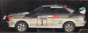 アウディ クアトロ A1 1982年RACラリー 優勝 #1 H.Mikkola/A.Hertz (ミニカー)