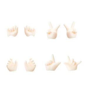 Picconeemo P Hand Parts A (Milky White) (Fashion Doll)