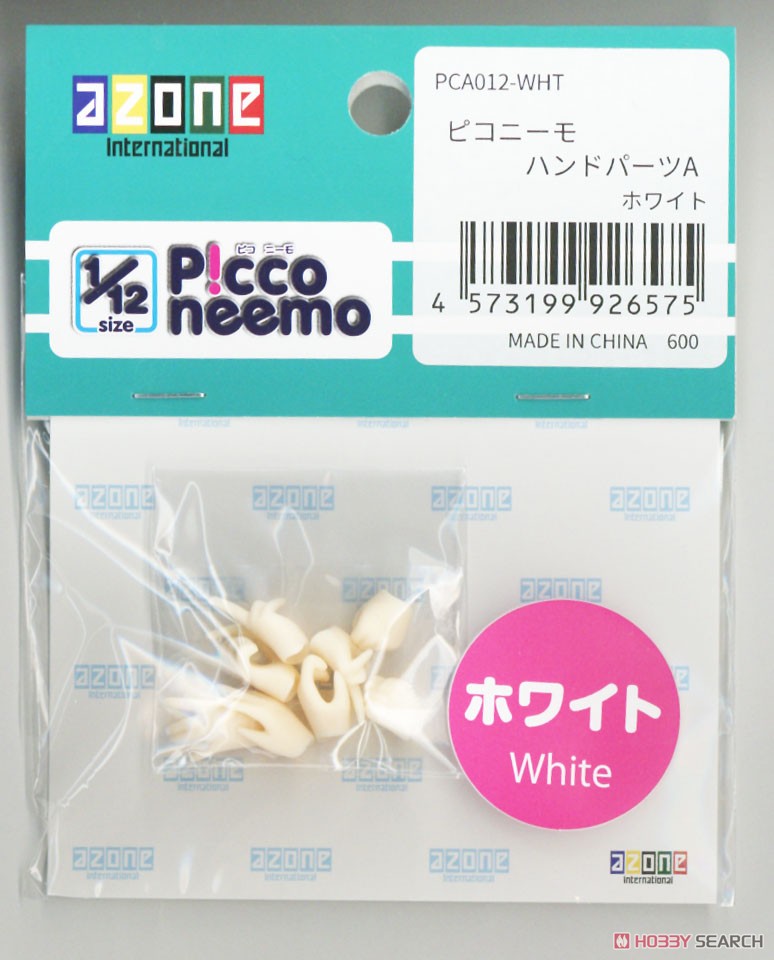 Picconeemo Hand Parts A (White) (Fashion Doll) Item picture2