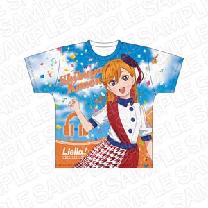 Love Live! Superstar!! Full Graphic T-Shirt Kanon Shibuya Start!! True Dreams Ver. (Anime Toy)
