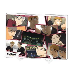 Acrylic Art Board (A5 Size) [Haikyu!!] 04 Scene Picture by School Ver. Inarizaki (Anime Toy)