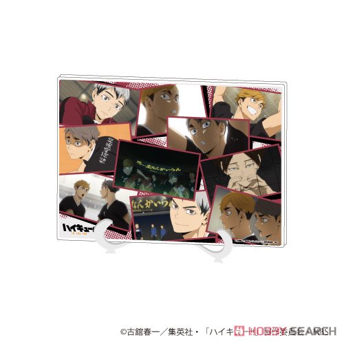 Acrylic Art Board (A5 Size) [Haikyu!!] 04 Scene Picture by School Ver. Inarizaki (Anime Toy) Item picture1